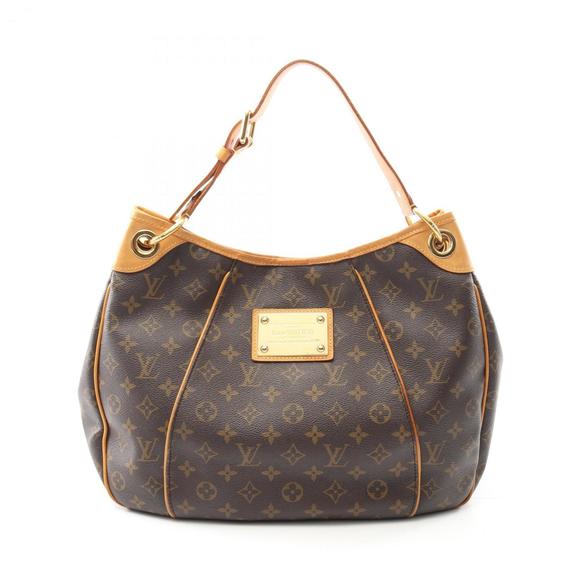 LOUIS VUITTON Brown Monogram Leather Shoulder Bag - Picture 1 of 11